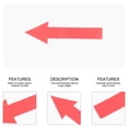 thumbnail image 5 of KAKOWELY 50pcs Arrow Stickers Direction Stickers Useful Indicator Tags Labels Stickers,3.94"X1.18"X0.04", 5 of 5