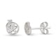 thumbnail image 1 of SilverCloseOut Aretes de pentagrama (pentáculo) de plata esterlina para mujer - 5 mm, 1 of 8