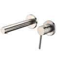 thumbnail image 1 of Sumerain Wall Mount Bathroom Faucet Brushed Nickel,Valve Included, 1 of 8
