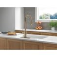 thumbnail image 5 of Delta 9659Tl-Dst Trinsic Semi Pro 1.8 GPM Single Hole Pull Down Touchless Kitchen Faucet -, 5 of 7