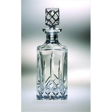 

Majestic Gifts PL-153 Plaza 26 oz. Crystal Square Decanter