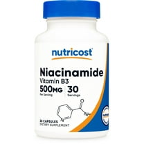 Vitamin B3 (Niacinamide) Capsules (500 MG) (30 Capsules)