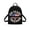 American Flag Freedom Print, variant on Galaxy Axolotl Print Small Backpack for Daily Use Outing, Adjustable Strap Ladies Travel Backpack Polyester Zipper Closure Mini Backpack