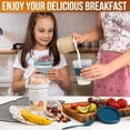 thumbnail image 3 of QUASLEQ Reusable Yogurt Parfait Cups with Lids and Spoons, Leakproof BPA-Free Overnight Oats & Meal Prep Containers, Dishwasher Safe, 20 oz, 4-Pack, 3 of 12