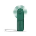 thumbnail image 1 of Yuarrent Ventilador de mano Portátil USB Pequeño bolsillo con 3 velocidades Viento Cuchillas suaves Humidificador enfriador para Electrodomésticos Verde, 1 of 6