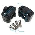thumbnail image 3 of 1 Pair CNC 22mm to 28mm Handlebar Riser Clamp Taper for Dirt Pit ATV Quad, 3 of 5