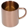 thumbnail image 3 of Premium 304 Stainless Steel Mug With Handle, 400ml Capacity, Polished Finish, 3 of 6