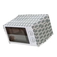 thumbnail image 1 of WRITWAA Housse de Four à Micro-Ondes Verte en Coton et Lin avec Poche Latérale pour Rangement, 1 of 8