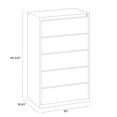 thumbnail image 3 of Hirsh 30-in Wide HL10000 Series Metal 5 Drawer Lateral File Cabinet Black, 3 of 9