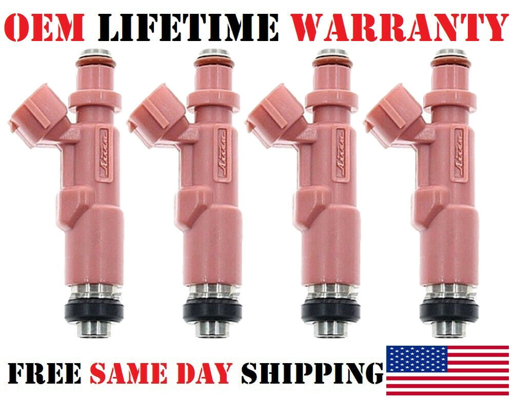 4x OEM Denso 2325075080 Fuel Injectors for 19992004 Toyota 2
