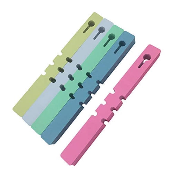 Plastic Tree Tags Garden Plant Labels, 500 PCS 5 Colors Wrap Around Nursery Tags