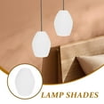 thumbnail image 3 of Tineasur Rectangular Lampshade White PE Plastic Waterproof Bathroom Light 1Set, 3 of 8