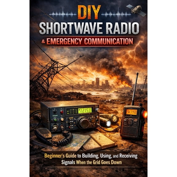 DIY Shortwave Radio & Emergency Communication: Beginner's Guide to Building, Using, and Receiving Signals When the Grid , (Paperback)