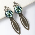 thumbnail image 3 of Tennis Set of 2 Vintage Copper Crown-Shaped Bookmarks - Stainless Steel Book Markers for Readers and Book Lovers, 3 of 5