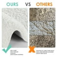 Plush Thick Bathroom Rugs, Super Elastic Soft Fluffy Luxury Bath Mat