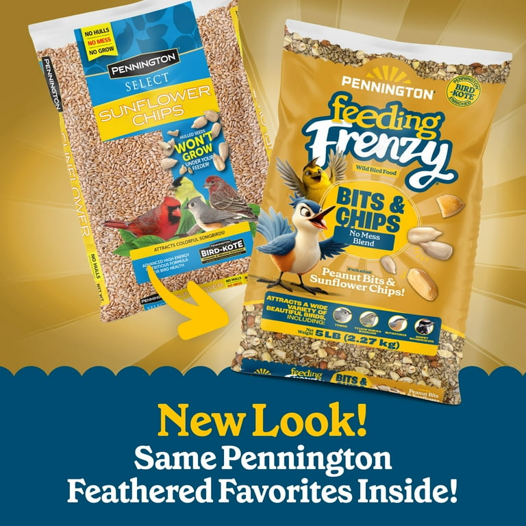 Pennington® Feeding Frenzy® Bits & Chips Bird Food, Waste Free