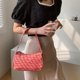 thumbnail image 3 of Bolso de hombro con patrón de cocodrilo, bolsos de mano para mujer, bolsos de cuero brillante (rosa) Tmvgtek Para estrenar, 3 of 9