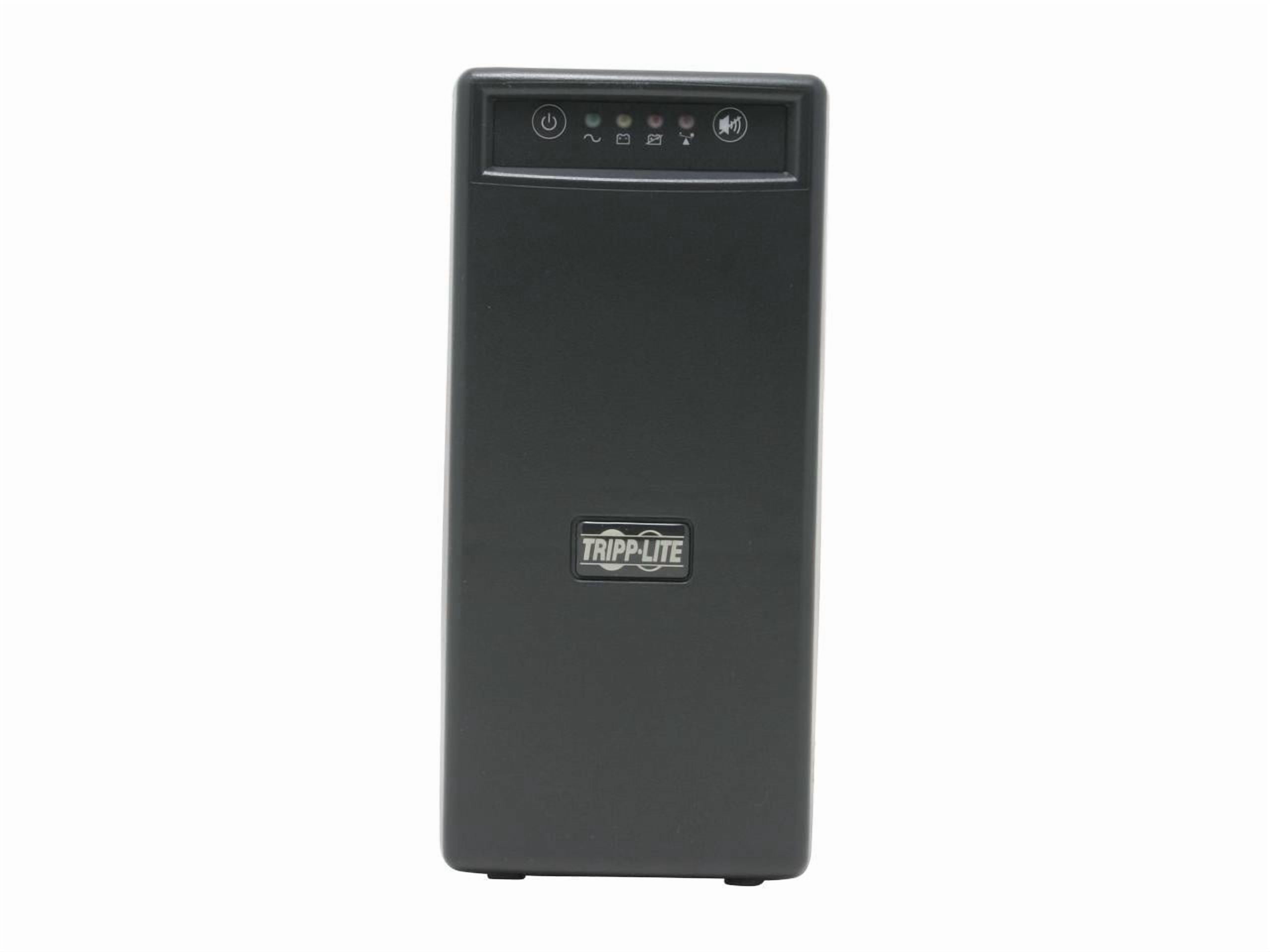 Tripp Lite UPS 800VA 475W Battery Back Up Tower AVR 120V USB RJ11 RJ45 - 800 VA/475 W - 120 V AC - 3.50 Minute - Tower -