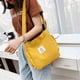 thumbnail image 5 of Bolsos de mano Bolsos de lona Bolsos de mano Bolso de pana Bolso bandolera con cremallera Bolso de hombro Bolso bandolera informal para el trabajo Universidad Compras Mujeres, 5 of 5