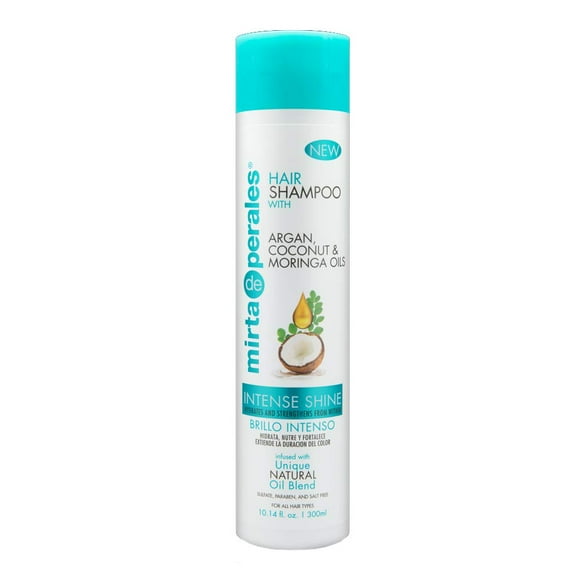 Champú Mirta De Perales con aceites de argán, coco y moringa 300 ml
