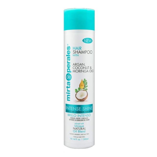 Champú Mirta De Perales con aceites de argán, coco y moringa 300 ml