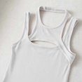 thumbnail image 3 of SNKSDGM Female White Tank Top Woman Lace Tank Tops for Women Plus Women off The Shoulder Thread Slim Slim Tight Sexy Inside with Beautiful Back Top S, 3 of 5