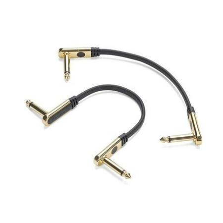 Samson SATPFAP 1" Flat Patch Cable with Right Angle Connectors (2-pack)