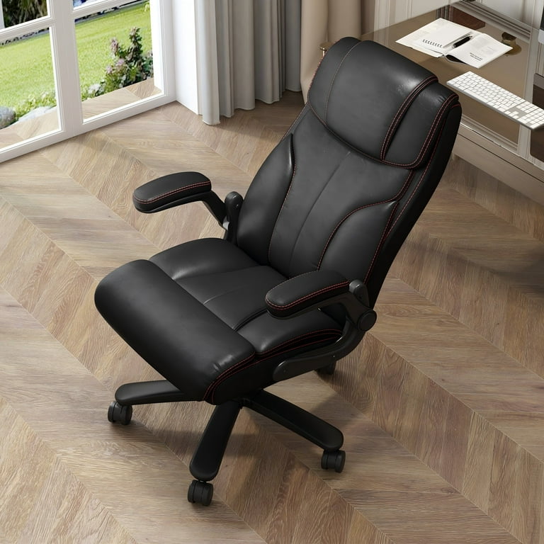 HomeZeer Executive Office Chair, Big and Tall Home Office Chairs 400lbs with Wide Seat, High Back Executive Office Chair with Adjustable Flip up Arm, HomeZeer Executive Office Chair, Big and Tall Home Office Chairs 400lbs with Wide Seat, High Back Executive Office Chair with Adjustable Flip up Arm,
