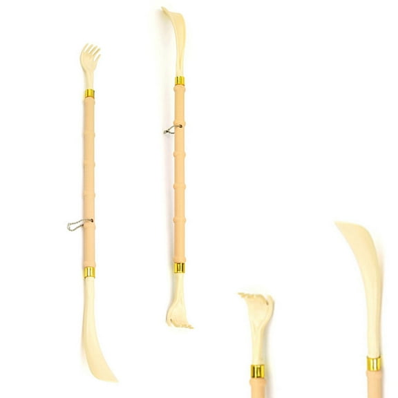 1 PC Back Scratcher 20" Long Shoe Horn Shoehorn Hand Tool Backscratcher Massage Body
