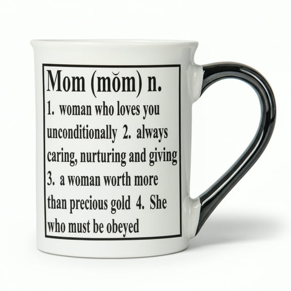 Cottage Creek Mom Mug, Mom Coffee Mug for Mom, 16oz., 6" Multicolored