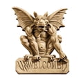 thumbnail image 2 of Design Toscano UNWelcomeD Gargoyle Plaque, 2 of 2