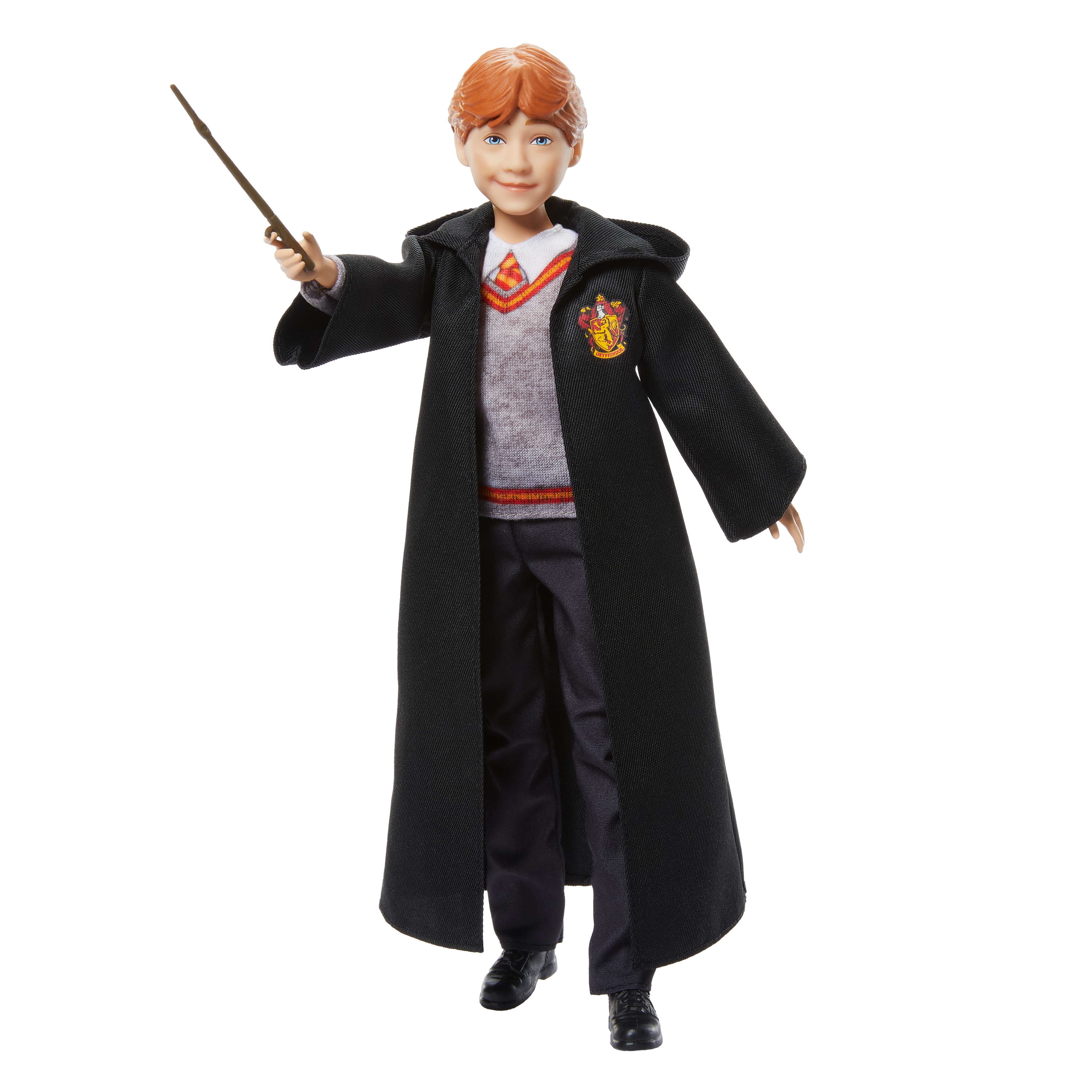 Ron Weasley Fashion Doll in Signature Hogwarts Uniform With Wand Accessory, Inspired By The Movie