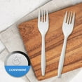 thumbnail image 5 of PAMI Disposable Forks Medium Weight Plastic Forks Bulk Utensils, 400-Pack, 5 of 5
