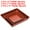 Red, variant on Uxcell 6" 7" 9" Plastic Square Plant Pot Saucer Flower Drip Tray, Black 6in1 Set