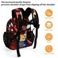 thumbnail image 5 of Aggretsuko Backpack 13 Inch Bookbag Casual Daypack Travel Backpacks for Work Hiking Camping, 5 of 8