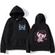 thumbnail image 1 of Sudadera con capucha de dibujos animados de Disney Stitch para mujer, ropa de calle de Manga, Harajuku, Anime, divertido, invierno, años 90, 1 of 1