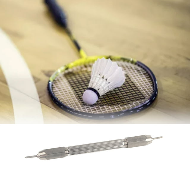 Racket Nail Tool, Stainless Steel Time Saving Badminton Racquet Grommets Nail Cone Simple Portable for Sports