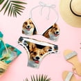 thumbnail image 6 of Corgi Dog Women's Swim Suit Bikini Set 2-Pack with Detachable Sponge and Adjustable Strap for Beach and Pool Parties, 6 of 6