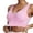 D378/Pink, variant on Afdoent Bras for Women Seamless Solid Color Sports Bra with Removable Bra Pad Comfortable Breathable Everyday Wear