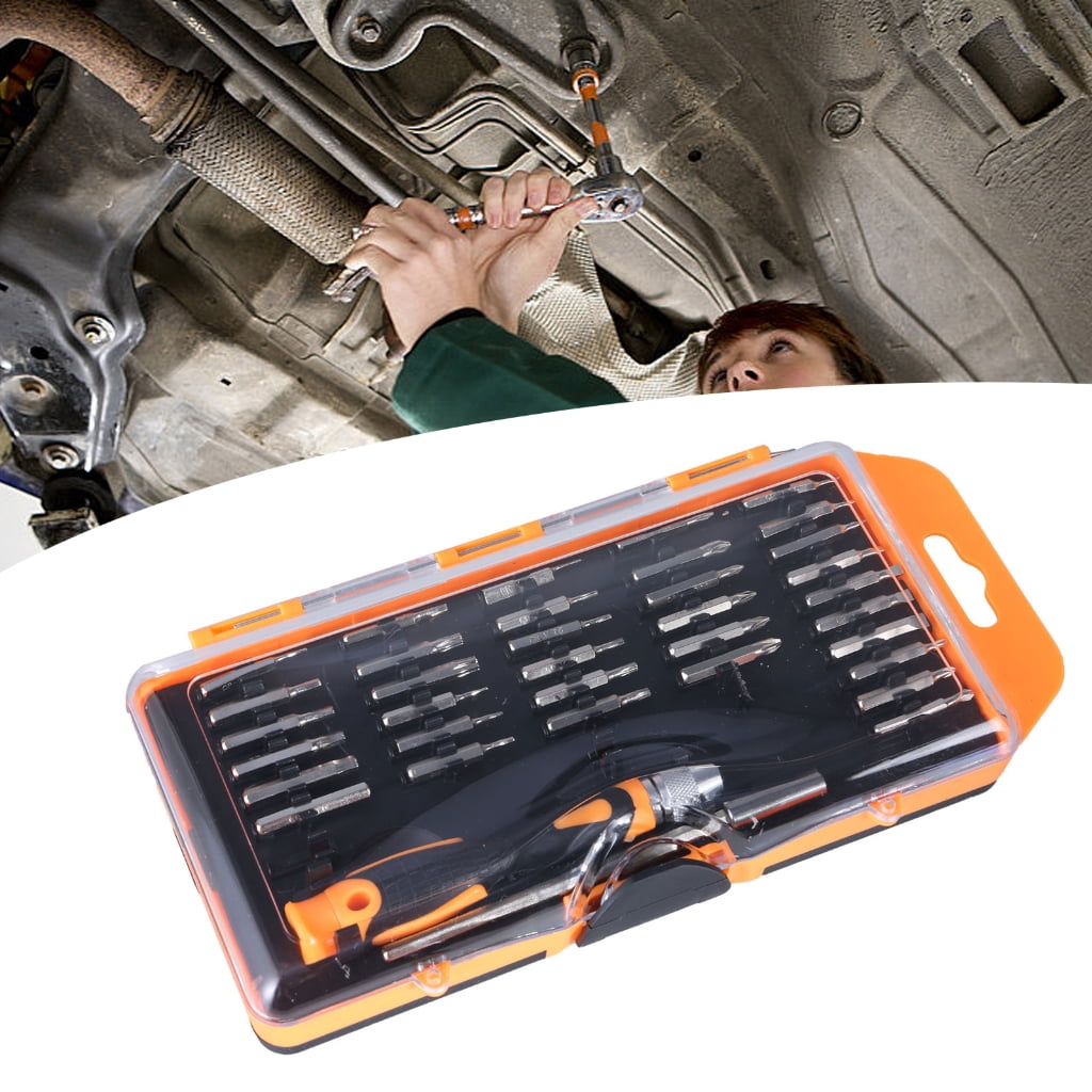ROZYARD Ratchet Wrenches Screwdriver Set with Precisions Bit for Home and Electronics