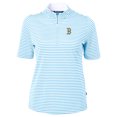 thumbnail image 2 of Women's Cutter & Buck Powder Blue Boston Red Sox City Connect Virtue Eco Pique Stripe Recycled Top, 2 of 3