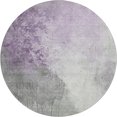 thumbnail image 2 of Addison Rugs Mayfield Premium Machine Washable Transitional Abstract Lavender Round Rug, 8' x 8', 2 of 6