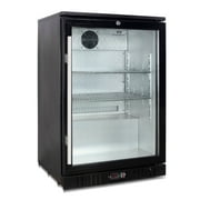 Kingsbottle 160-Can Black Beverage Fridge