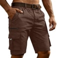 thumbnail image 5 of Mens Cargo Shorts Casual Elastic Waist Tactical Work Shorts, 5 of 6