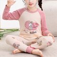 thumbnail image 5 of TOWED22 Toddler Boy Clothes Fall Winter Outfits Long Sleeve Sweatshirt Tops Pants Set 2-Piece Baby Boys Clothing(Pink,13-14 Y), 5 of 8