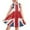 England Flag, variant on Renewold Personalized Teen Girls Tank Top Dress England Flag Sleeveless Swing Skater Dresses 9-10T Kids Casual Summer Dresses Stretchy A Line Pleated Midi Sundress