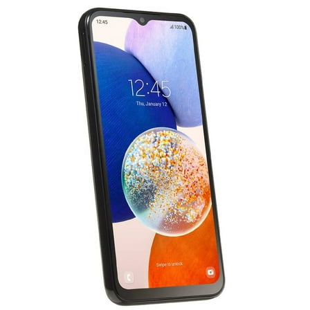 Restored Samsung Galaxy A14, 5G, 64GB, Black 50 (MP) Megapixels Straight Talk/TracFone (Refurbished)