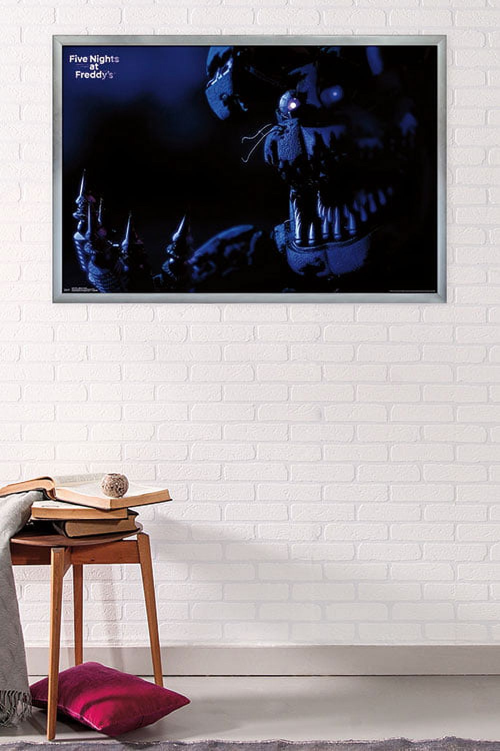 Five Nights at Freddy's - Nightmare Bonnie Wall Poster, 22.375" x 34", Framed