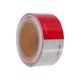 thumbnail image 1 of Cinta Reflectante Unique Bargains 29.53ft x 1.97" Cinta Adhesiva de Advertencia Argyle para Exteriores Reflector para Coches Camiones PET Rojo, Blanco 1 Pc, 1 of 7