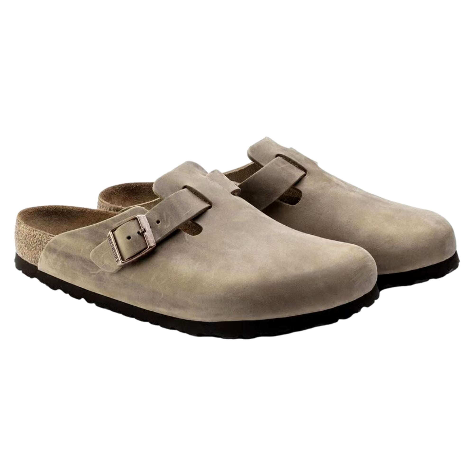 BIRKENSTOCK Mens Boston Soft Footbed Tobacco Oiled Leather (regular width) - 1018147 TOBACCO